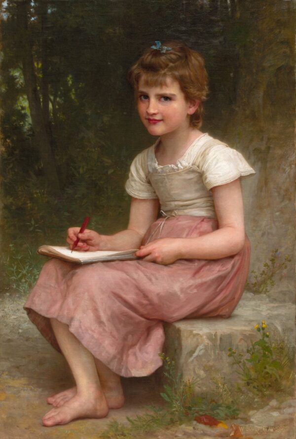 Vocation – William Bouguereau William Bouguereau 70x105