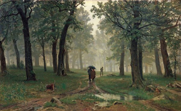 Pluie dans la forêt de chênes – Ivan Shishkin Ivan Shishkin 105x70