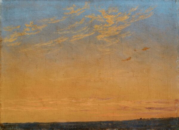 Soir – Caspar David Friedrich Caspar David Friedrich 105x70