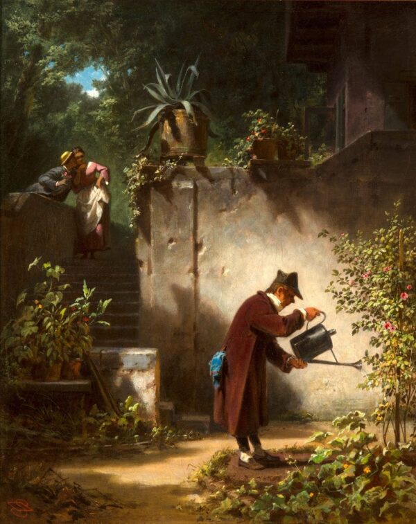 L’ami des fleurs – Carl Spitzweg Carl Spitzweg 70x85