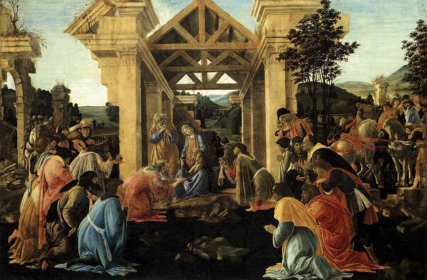 L’adoration des Mages – Sandro Botticelli Sandro Botticelli 105x70