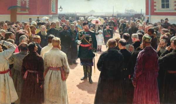 Réception d’Alexandre III – Ilya Repin Ilya Repin 120x70