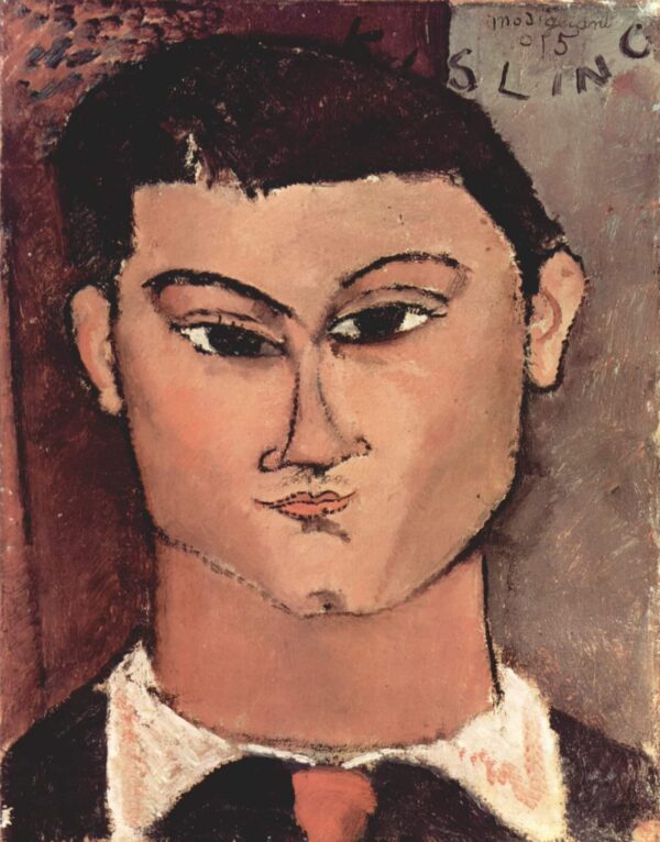 Portrait de Moise Kisling – Amadeo Modigliani 70x105