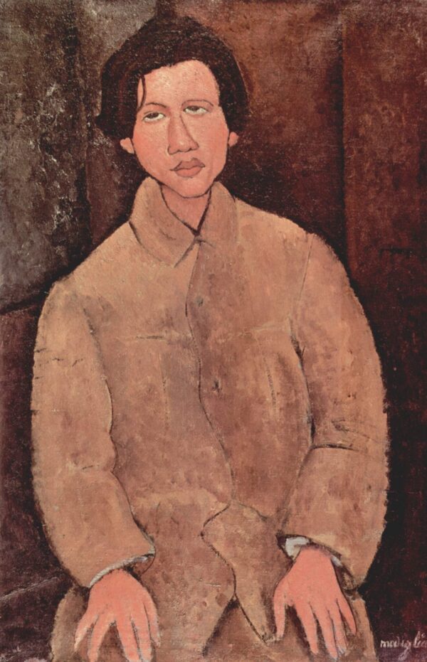 Portrait de Chaïm Soutine – Amedeo Modigliani Amedeo Modigliani 70x105