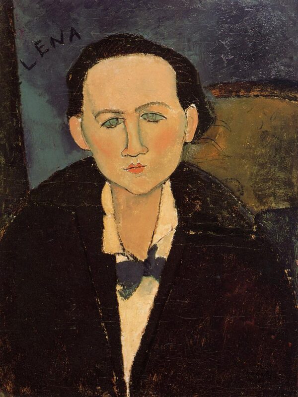 Portrait d’Elena Pawlowski – Amedeo Modigliani Amedeo Modigliani 70x85