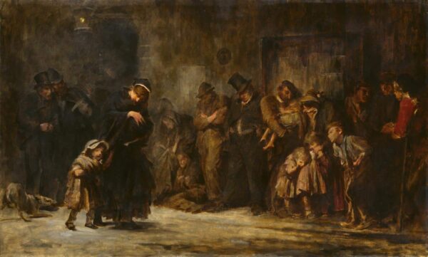 Candidats à l’admission dans un service occasionnel – Luke Fildes Luke Fildes 120x70