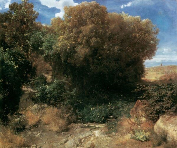 Paysage de Campagna – Arnold Böcklin Arnold Böcklin 85x75