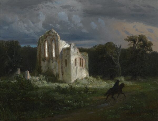 Paysage au clair de lune – Arnold Böcklin Arnold Böcklin 85x75