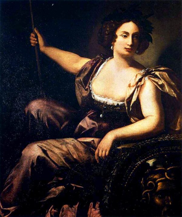 Minerva – Artemisia Gentileschi Artemisia Gentileschi 70x85