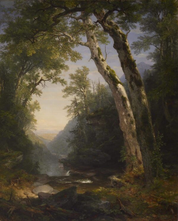 Les Catskills, 1859 – Asher Brown Durand Asher Brown Durand