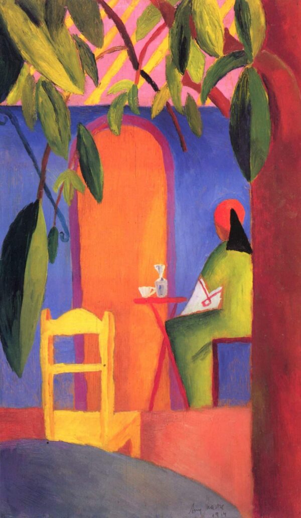 Café turc – August Macke August Macke 70x120