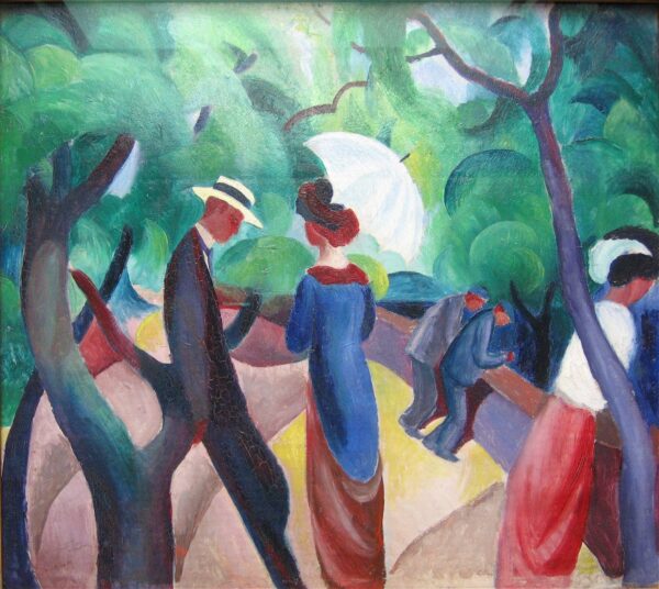 August Macke Promenade – August Macke August Macke 70x70