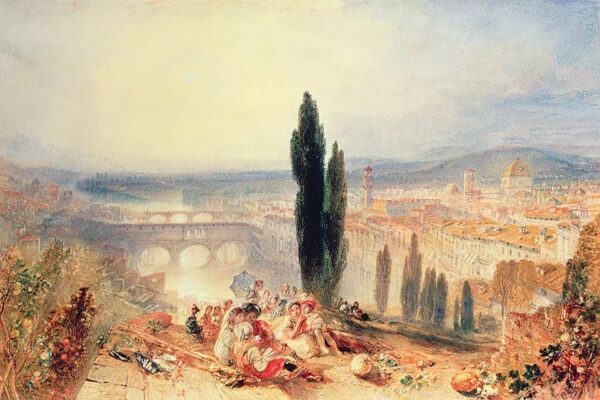 Florence près de San Miniato – William Turner William Turner 105x70