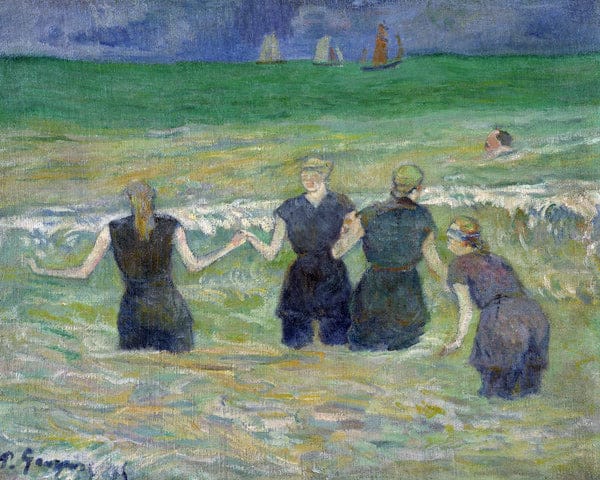 Femmes se baignant – Paul Gauguin Paul Gauguin 85x75