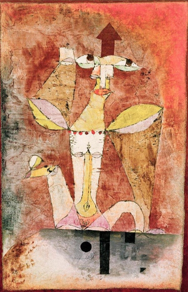 Vénus barbare, 1921 – Paul Klee Paul Klee 70x105