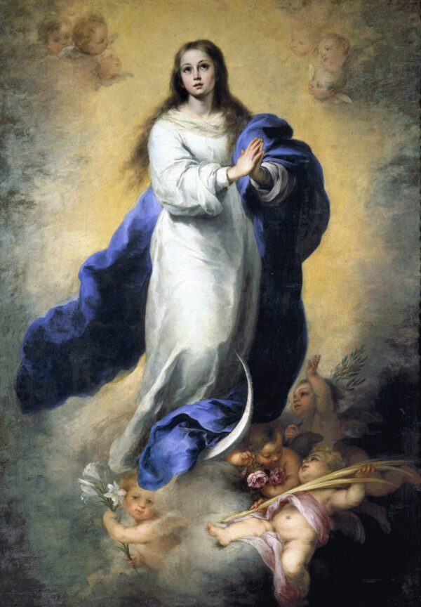 L’Immaculée Conception de l’Escorial – Bartolomé Esteban Murillo Bartolomé Esteban Murillo 70x105