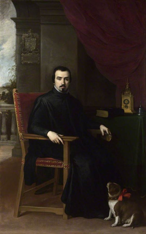 Portrait de Don Justino de Neve – Bartolomé Esteban Murillo Bartolomé Esteban Murillo 70x105