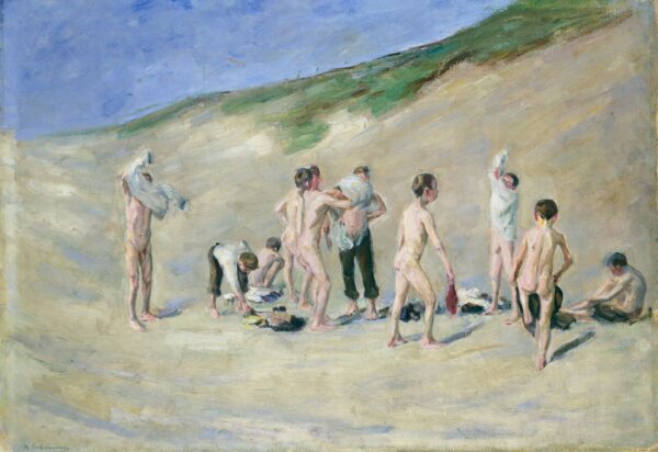 Après le bain – Max Liebermann Max Liebermann 105x70