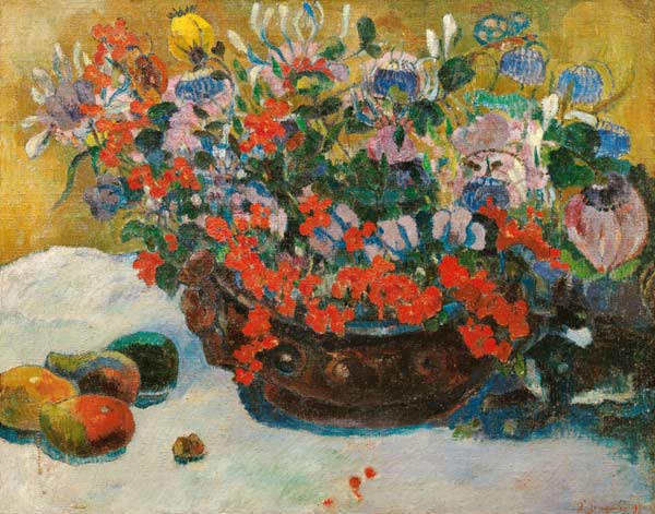 Bouquet de fleurs – Paul Gauguin Paul Gauguin 85x75