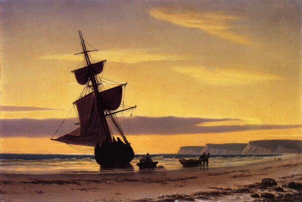 Scène côtière, 1860 – William Bradford William Bradford