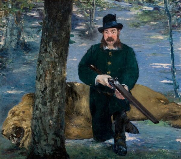 Chasseur de lions – Edouard Manet Édouard Manet 85x75