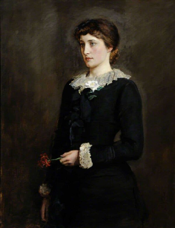 Un lis de Jersey – John Everett Millais John Everett Millais 70x85