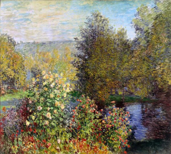 Coin du jardin à Montgeron – Claude Monet Claude Monet 70x70