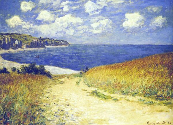 Chemin dans les blés à Pourville – Claude Monet Claude Monet 105x70