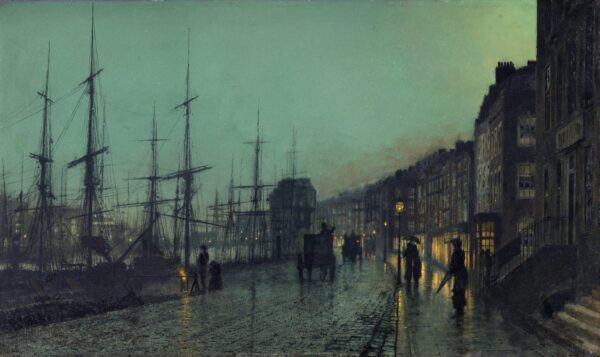 Navigation sur la Clyde – John atkinson grimshaw John Atkinson Grimshaw 105x70