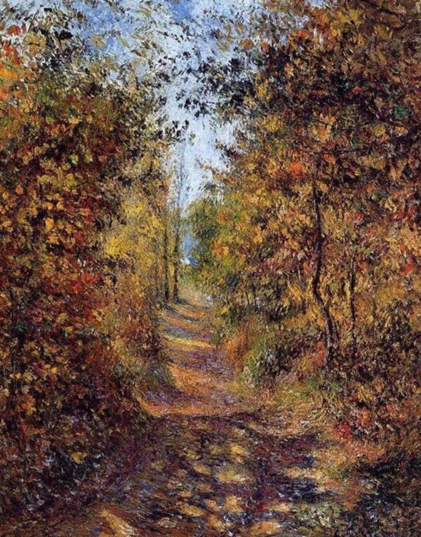 Un chemin dans les bois, Pontoise – Camille Pissarro Camille Pissarro 70x85