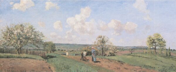 Le Printemps – Camille Pissarro Camille Pissarro 160x70