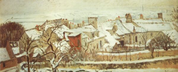 Les hivers – Camille Pissarro Camille Pissarro 160x70