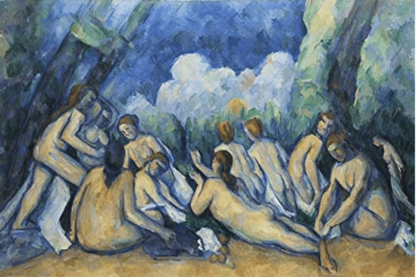 Grandes baigneuses – Paul Cézanne Paul Cézanne 105x70