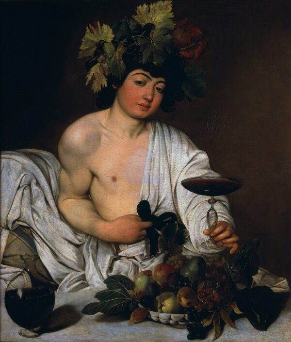 Bacchus – Caravage Le Caravage 70x85