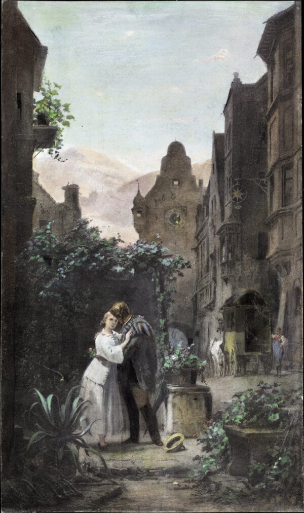 Adieu, c.1855 – Carl Spitzweg Carl Spitzweg 70x120