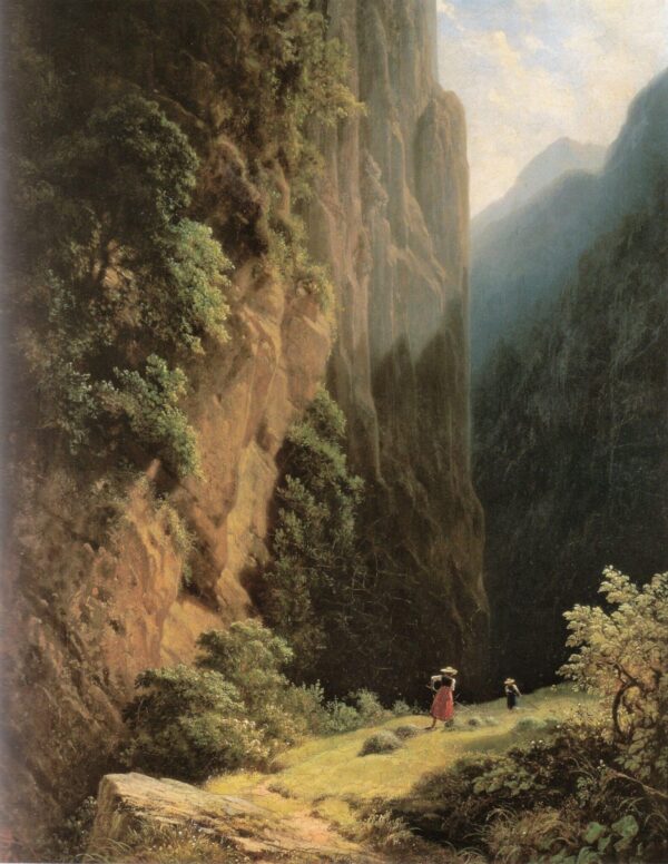 Faucheuses dans la montagne – Carl Spitzweg Carl Spitzweg 70x85