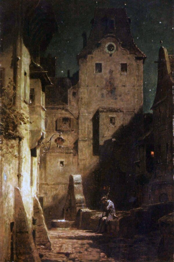 Le Veilleur de nuit endormi – Carl Spitzweg Carl Spitzweg 70x105