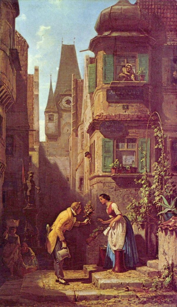 Le Marieur éternel – Carl Spitzweg Carl Spitzweg 70x120