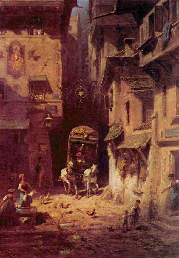 Le Courrier – Carl Spitzweg Carl Spitzweg 70x105