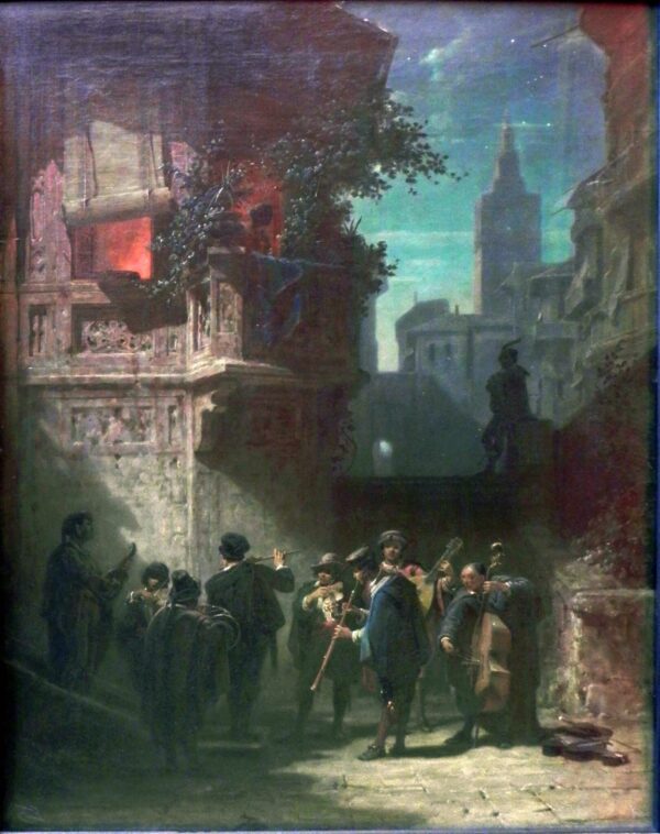 Sérénade espagnole – Carl Spitzweg Carl Spitzweg 70x85