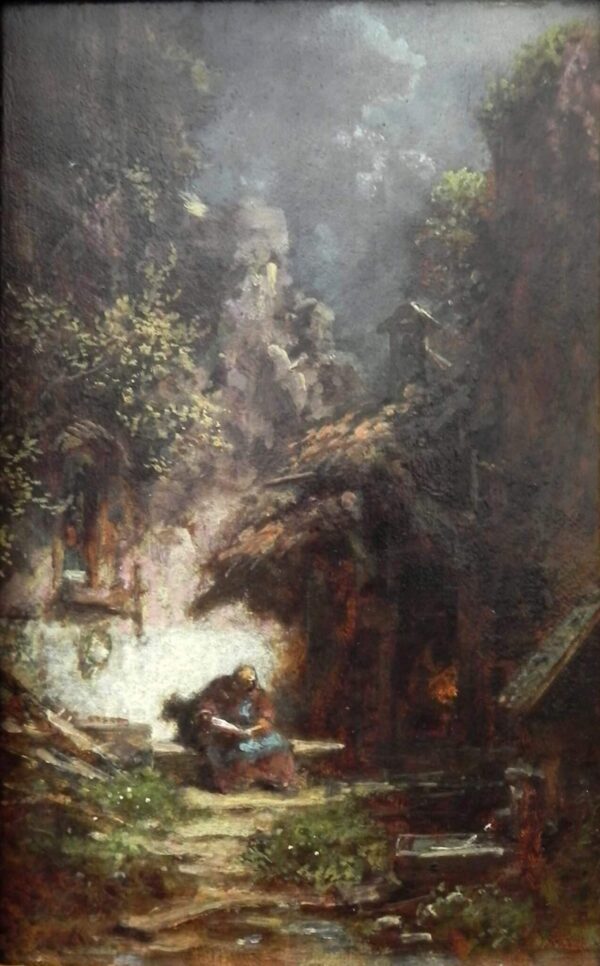 Ermite lisant – Carl Spitzweg Carl Spitzweg 70x105