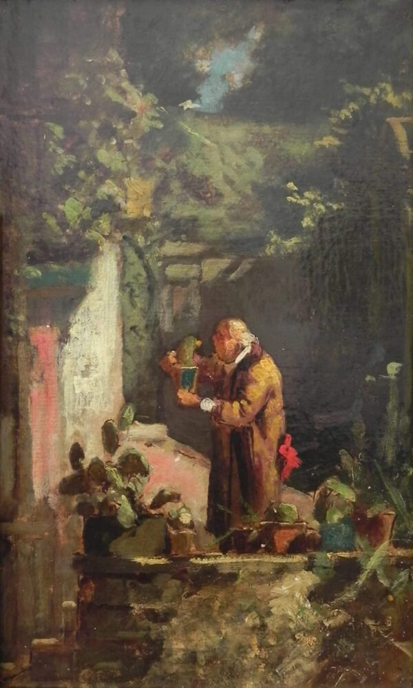 Le Prêtre comme amateur de cactus – Carl Spitzweg Carl Spitzweg 70x120