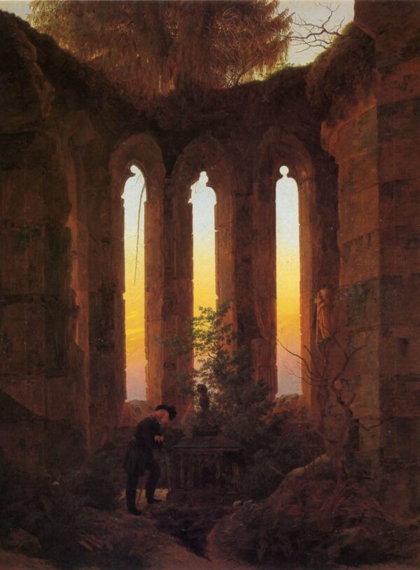 Tombeau de Hutten – Caspar David Friedrich Caspar David Friedrich 70x105