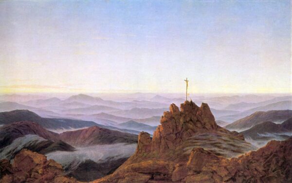 Matin dans les Monts des Géants – Caspar David Friedrich Caspar David Friedrich 105x70