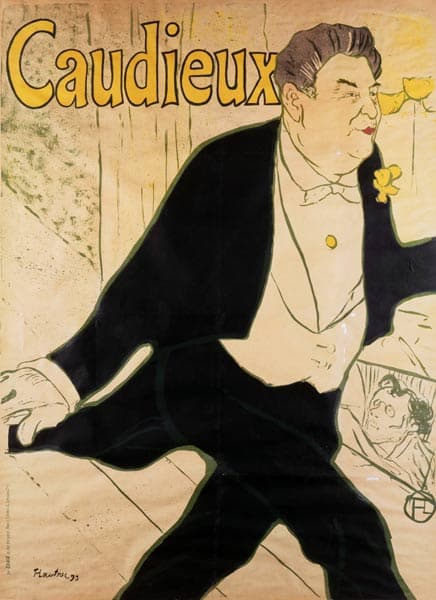 Caudieux – Toulouse Lautrec Henri de Toulouse-Lautrec 70x105