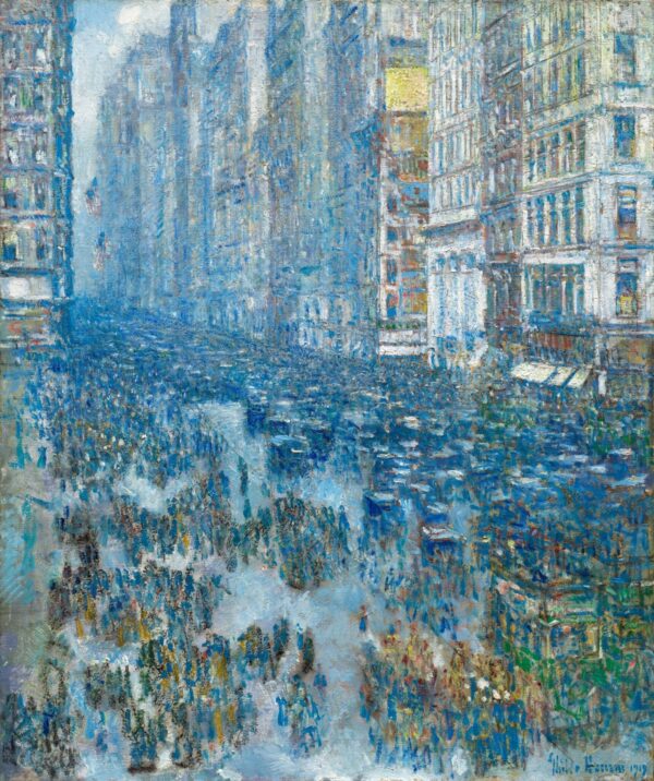 Fifth Avenue – Childe Hassam Childe Hassam 70x85