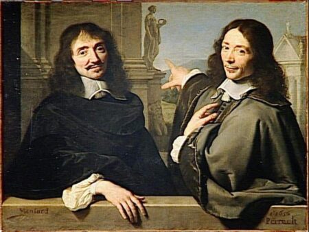 Double portrait de François Mansard et Claude Perrault – Philippe de Champaigne Philippe de Champaigne