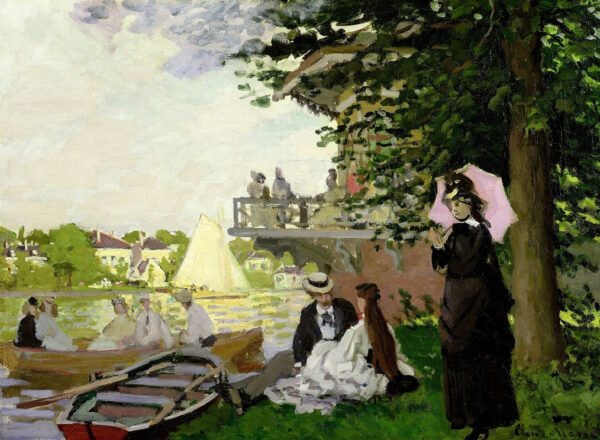 L’embarcadère – Claude Monet Claude Monet 105x70