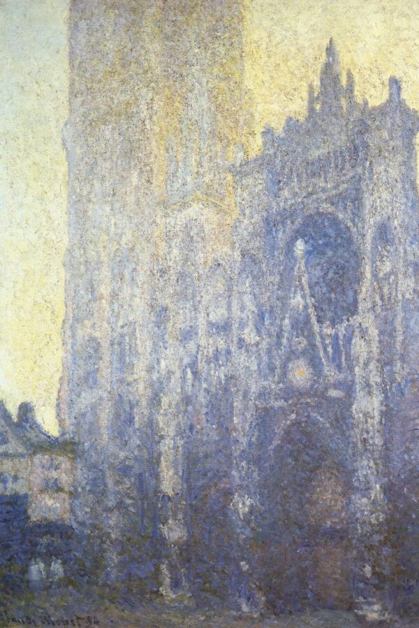 La Cathédrale de Rouen. Le Portail, effet du matin (W1347) – Claude Monet Claude Monet 70x105