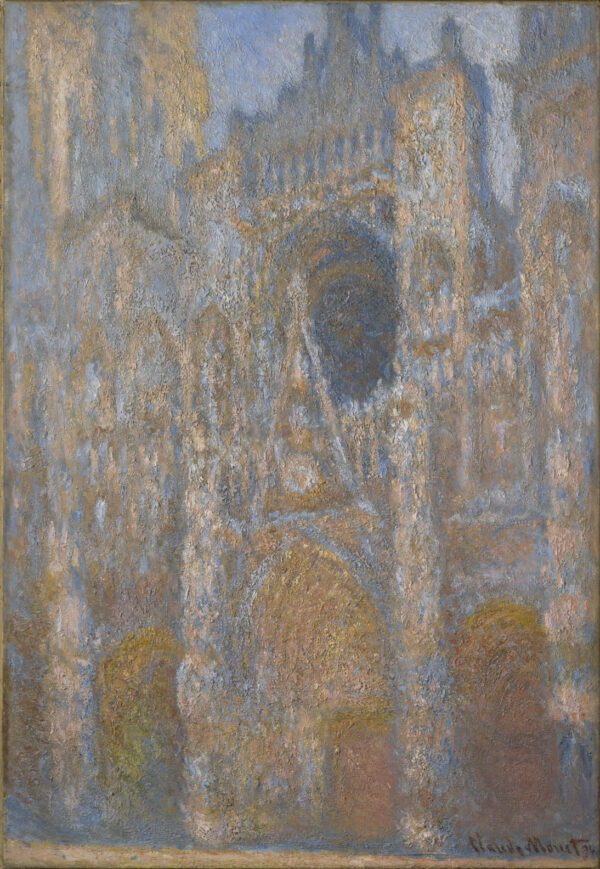 La Façade de la cathédrale de Rouen au soleil (W1358) – Claude Monet Claude Monet 70x105